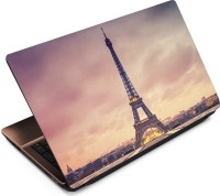 Anweshas Eiffel Tower Vinyl Laptop Decal 15.6   Laptop Accessories  (Anweshas)
