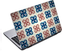 ezyPRNT Abstract Blue Brown Curvy Branches Pattern (14 to 14.9 inch) Vinyl Laptop Decal 14   Laptop Accessories  (ezyPRNT)