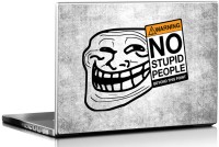 View Seven Rays No Stupid People Vinyl Laptop Decal 15.6 Laptop Accessories Price Online(Seven Rays)