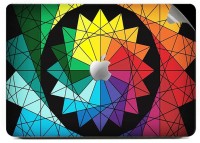 Swagsutra Rainbow Complex Vinyl Laptop Decal 15   Laptop Accessories  (Swagsutra)