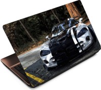 View Anweshas Black Stip Car Vinyl Laptop Decal 15.6 Laptop Accessories Price Online(Anweshas)