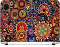 FineArts Colorfull Floral Circle Vinyl Laptop Decal 15.6   Laptop Accessories  (FineArts)