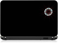 VI Collections RED FUSION IN BLACK pvc Laptop Decal 15.6   Laptop Accessories  (VI Collections)