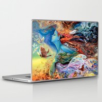Theskinmantra Beauty with wings PolyCot Vinyl Laptop Decal 15.6   Laptop Accessories  (Theskinmantra)