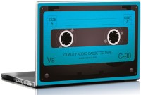 Seven Rays Audio Cassette Tape Vinyl Laptop Decal 15.6   Laptop Accessories  (Seven Rays)