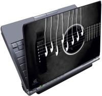 Finest Guitar Black Vinyl Laptop Decal 15.6   Laptop Accessories  (Finest)