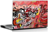 View Seven Rays Mcoctpussy Red Vinyl Laptop Decal 15.6 Laptop Accessories Price Online(Seven Rays)