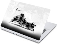 ezyPRNT High School Basketball monochrome (13 to 13.9 inch) Vinyl Laptop Decal 13   Laptop Accessories  (ezyPRNT)