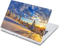 ezyPRNT Winter Photography Nature (13 to 13.9 inch) Vinyl Laptop Decal 13   Laptop Accessories  (ezyPRNT)