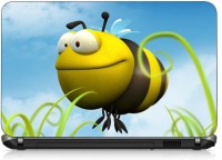 VI Collections ANIMATED BEE pvc Laptop Decal 15.6   Laptop Accessories  (VI Collections)