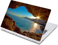 ezyPRNT Sea Coastal Cave (13 to 13.9 inch) Vinyl Laptop Decal 13   Laptop Accessories  (ezyPRNT)