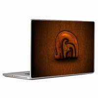 Theskinmantra Bonsai Elephant Laptop Decal 14.1   Laptop Accessories  (Theskinmantra)