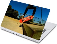 ezyPRNT Skateboarding Sports Jump (13 to 13.9 inch) Vinyl Laptop Decal 13   Laptop Accessories  (ezyPRNT)