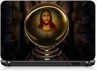 VI Collections JESUS FACE IN SPHERE pvc Laptop Decal 15.6   Laptop Accessories  (VI Collections)