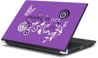 ezyPRNT Music Lovers and Musical Quotes S (15 to 15.6 inch) Vinyl Laptop Decal 15   Laptop Accessories  (ezyPRNT)