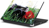 ezyPRNT Camera on Grass (15 to 15.6 inch) Vinyl Laptop Decal 15   Laptop Accessories  (ezyPRNT)