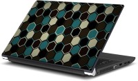ezyPRNT Honeybee's Hexagon Pattern (15 to 15.6 inch) Vinyl Laptop Decal 15   Laptop Accessories  (ezyPRNT)