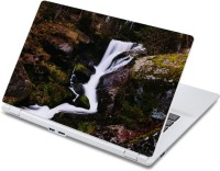 ezyPRNT Waterfall In Rain Forest (13 to 13.9 inch) Vinyl Laptop Decal 13   Laptop Accessories  (ezyPRNT)