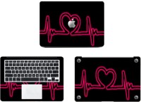 Swagsutra Beats of Heart Skin SKIN/DECAL Vinyl Laptop Decal 13   Laptop Accessories  (Swagsutra)