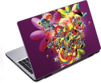 ezyPRNT Beautiful Musical Expressions Music AW (14 to 14.9 inch) Vinyl Laptop Decal 14   Laptop Accessories  (ezyPRNT)