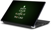 Dadlace Keep kalm Vinyl Laptop Decal 13.3   Laptop Accessories  (Dadlace)