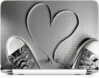FineArts Shoes Heart Vinyl Laptop Decal 15.6   Laptop Accessories  (FineArts)