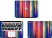 Swagsutra Rainbow Stripes SKIN/DECAL Vinyl Laptop Decal 13   Laptop Accessories  (Swagsutra)