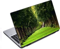 ezyPRNT The Green and Grassy way Nature (14 to 14.9 inch) Vinyl Laptop Decal 14   Laptop Accessories  (ezyPRNT)