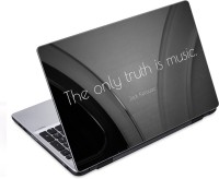 ezyPRNT Music is Truth Motivation Quote (14 to 14.9 inch) Vinyl Laptop Decal 14   Laptop Accessories  (ezyPRNT)