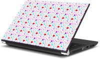 ezyPRNT Love and Heart Pattern (15 to 15.6 inch) Vinyl Laptop Decal 15   Laptop Accessories  (ezyPRNT)