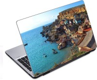 ezyPRNT Sea Shore Homes (14 to 14.9 inch) Vinyl Laptop Decal 14   Laptop Accessories  (ezyPRNT)