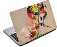 ezyPRNT Abstract Art AT (14 to 14.9 inch) Vinyl Laptop Decal 14   Laptop Accessories  (ezyPRNT)