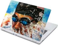 ezyPRNT Swimming Player (13 to 13.9 inch) Vinyl Laptop Decal 13   Laptop Accessories  (ezyPRNT)