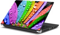 ezyPRNT The Colorful Leaves with droplets Nature () Vinyl Laptop Decal 15   Laptop Accessories  (ezyPRNT)