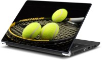 ezyPRNT Lawn Tennis Sports balls (15 to 15.6 inch) Vinyl Laptop Decal 15   Laptop Accessories  (ezyPRNT)
