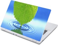 ezyPRNT Leaf And Water (13 to 13.9 inch) Vinyl Laptop Decal 13   Laptop Accessories  (ezyPRNT)