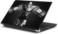 ezyPRNT Powerful Comics Character Body Builder (15 to 15.6 inch) Vinyl Laptop Decal 15   Laptop Accessories  (ezyPRNT)