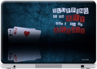 Macmerise Art of Bluffing - Skin for Dell Inspiron 14R-5427 Vinyl Laptop Decal 14   Laptop Accessories  (Macmerise)