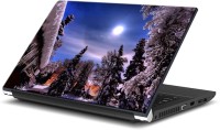 ezyPRNT Beautiful and Chilly Winter Nature (15 to 15.6 inch) Vinyl Laptop Decal 15   Laptop Accessories  (ezyPRNT)