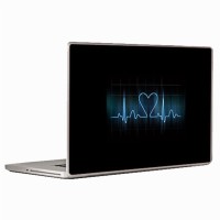 Theskinmantra Heart Central Skin Laptop Decal 13.3   Laptop Accessories  (Theskinmantra)