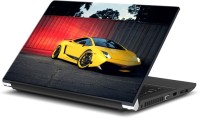 ezyPRNT Incredible Yellow Mustang (14 to 14.9 inch) Vinyl Laptop Decal 14   Laptop Accessories  (ezyPRNT)