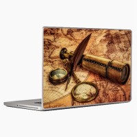 Theskinmantra Retro Travel Gear Laptop Decal 14.1   Laptop Accessories  (Theskinmantra)