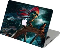 Theskinmantra Skull Pirate Laptop Skin For Apple Macbook Air 11 Inch Vinyl Laptop Decal 11   Laptop Accessories  (Theskinmantra)