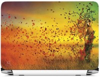 FineArts Lady Grass Hair Vinyl Laptop Decal 15.6   Laptop Accessories  (FineArts)