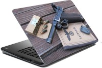 meSleep Gun LS-59-295 Vinyl Laptop Decal 15.6   Laptop Accessories  (meSleep)