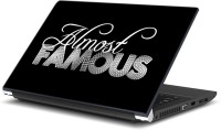 ezyPRNT Almost Famous h (15 to 15.6 inch) Vinyl Laptop Decal 15   Laptop Accessories  (ezyPRNT)