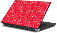 ezyPRNT Climber Heart Floral Pattern (15 to 15.6 inch) Vinyl Laptop Decal 15   Laptop Accessories  (ezyPRNT)