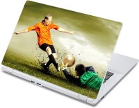 ezyPRNT Football Aggressive Sports (13 to 13.9 inch) Vinyl Laptop Decal 13   Laptop Accessories  (ezyPRNT)