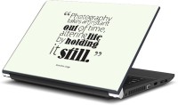 Rangeele Inkers Photography Quotes Vinyl Laptop Decal 15.6   Laptop Accessories  (Rangeele Inkers)