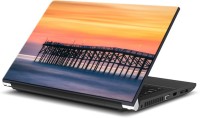 ezyPRNT Time Pass Over The Sea (15 to 15.6 inch) Vinyl Laptop Decal 15   Laptop Accessories  (ezyPRNT)